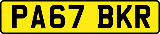 PA67BKR