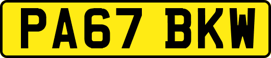 PA67BKW