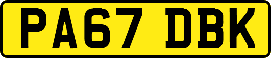 PA67DBK