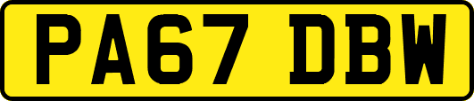 PA67DBW