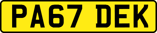 PA67DEK