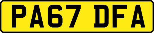 PA67DFA