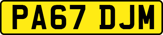 PA67DJM