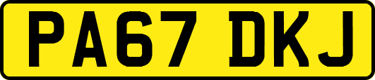 PA67DKJ