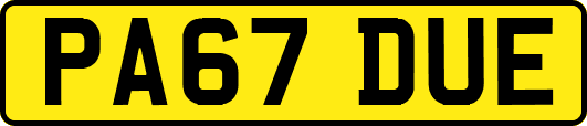 PA67DUE