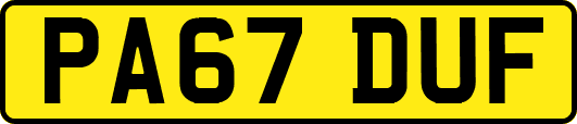 PA67DUF