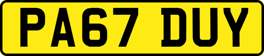PA67DUY
