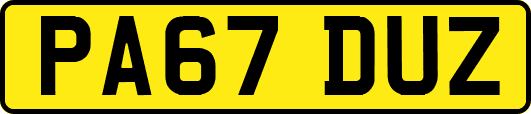 PA67DUZ