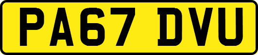PA67DVU