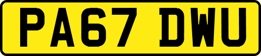 PA67DWU