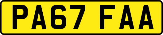 PA67FAA