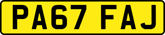 PA67FAJ