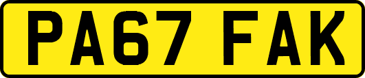 PA67FAK