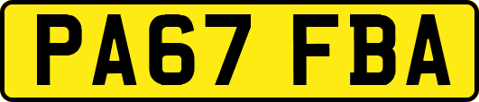 PA67FBA