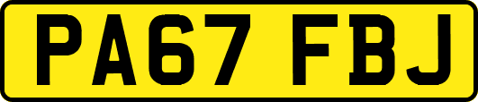 PA67FBJ
