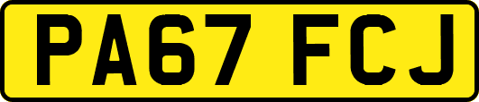 PA67FCJ
