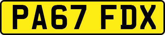 PA67FDX