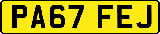 PA67FEJ