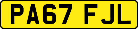PA67FJL