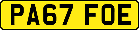 PA67FOE