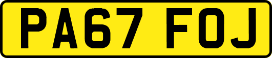 PA67FOJ