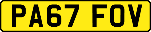 PA67FOV