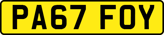PA67FOY