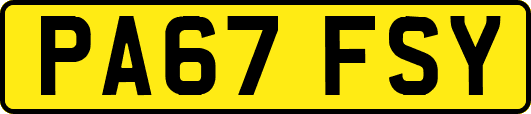 PA67FSY