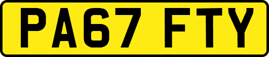 PA67FTY
