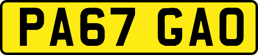 PA67GAO