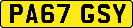 PA67GSY