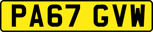 PA67GVW