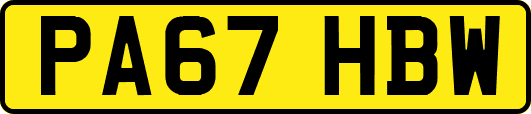 PA67HBW