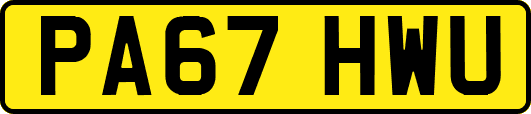 PA67HWU