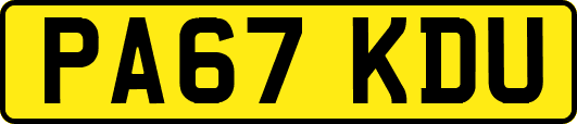 PA67KDU