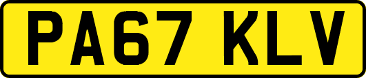 PA67KLV