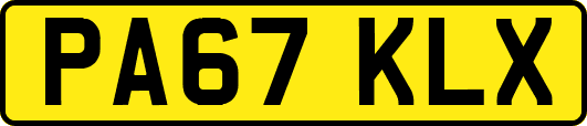 PA67KLX