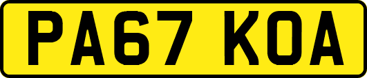 PA67KOA