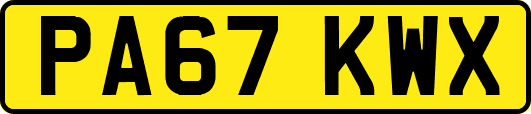 PA67KWX