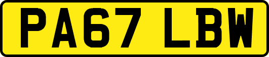 PA67LBW