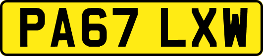 PA67LXW