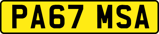 PA67MSA