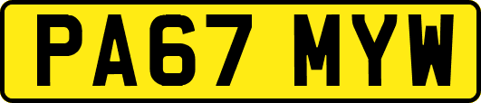 PA67MYW