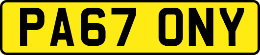 PA67ONY