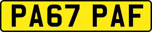 PA67PAF