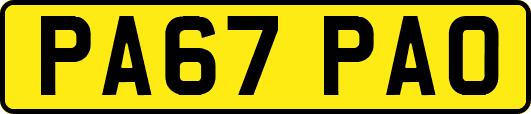 PA67PAO