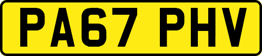 PA67PHV