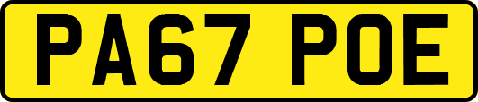 PA67POE