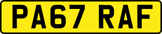 PA67RAF