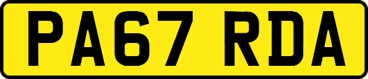 PA67RDA